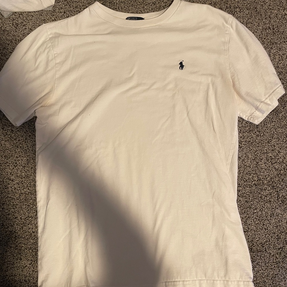 Polo Ralph Lauren boys Xl (18-20) White Tshirt